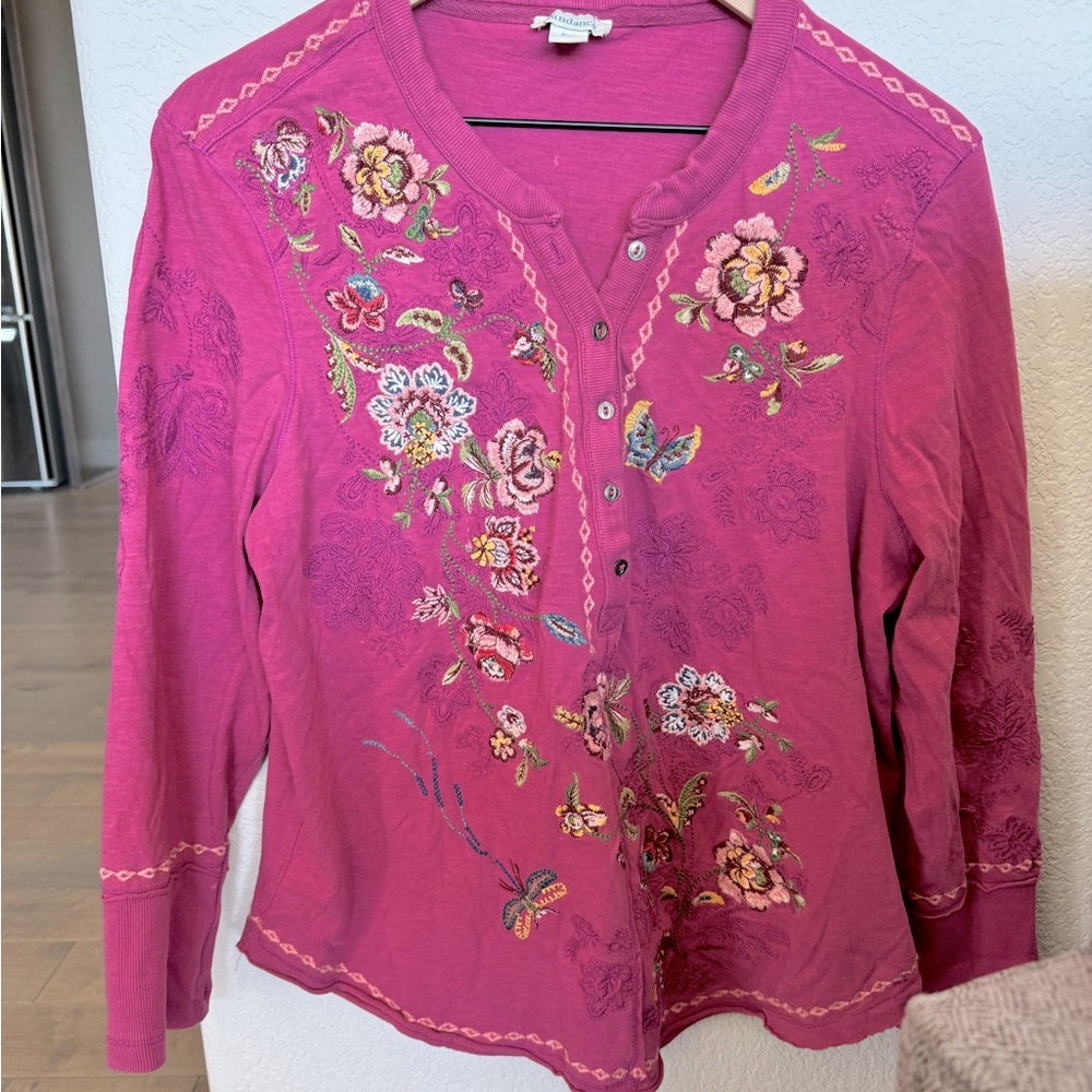 Sundance Button Down Henley